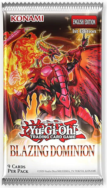 Yu‑Gi‑Oh! - Blazing Dominion - Booster pack