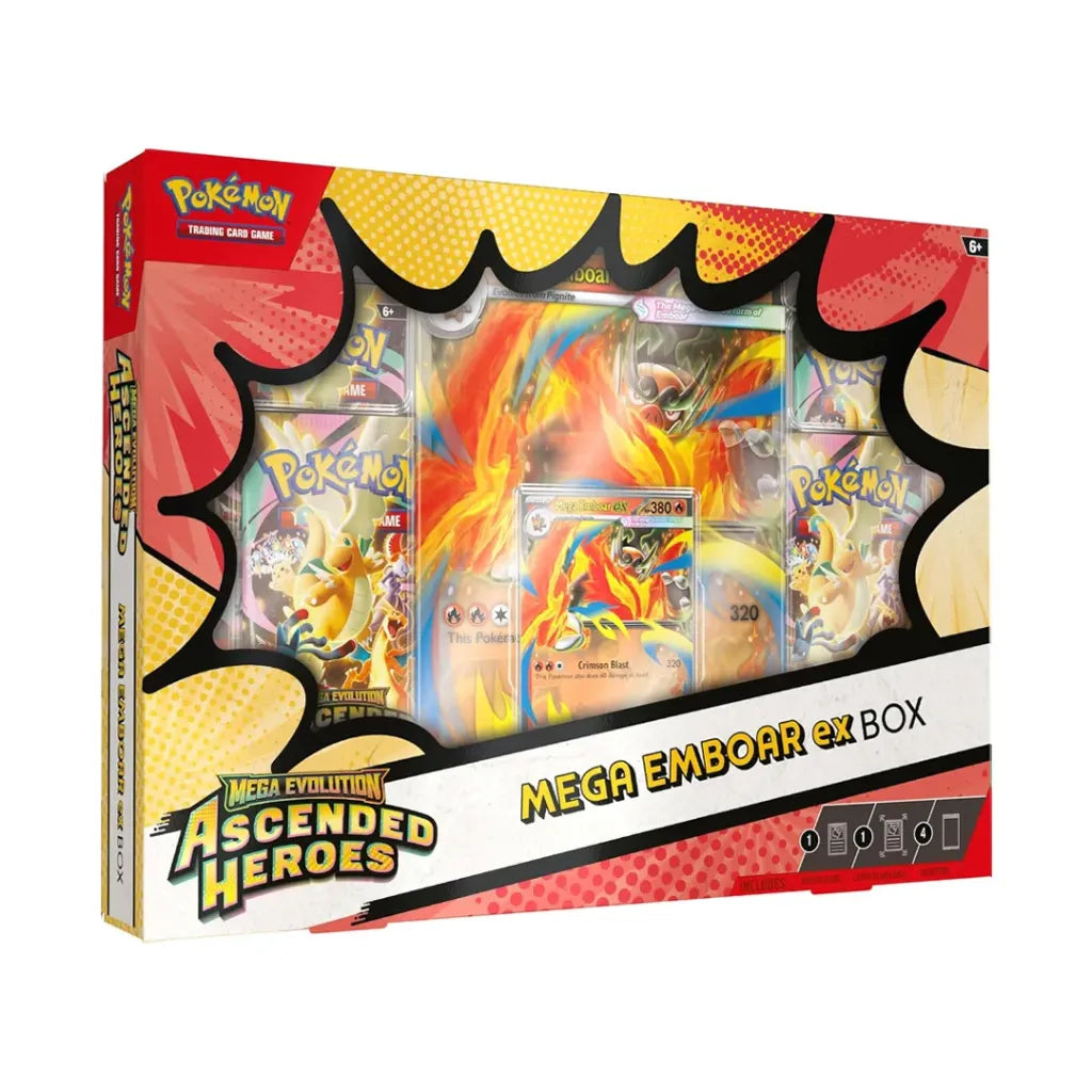 Pokémon TCG: Mega Evolution - Ascended Heroes ex Box